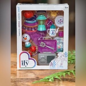 Disney iLY 4EVER Frozen Anna Doll Accessory Set NWT
